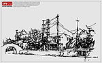 建筑描绘矢量图