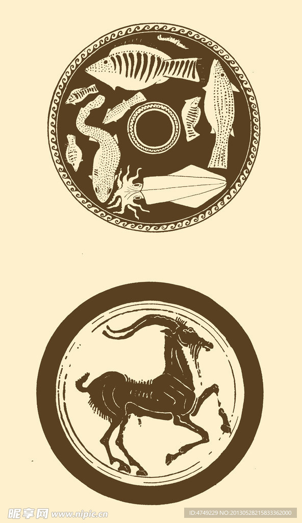 海洋生物图