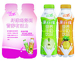 蒙牛果纤维宣传单