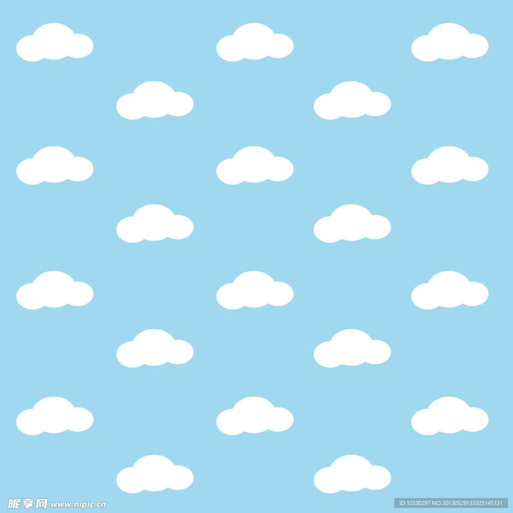 白云底纹平铺