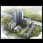 园林住宅景观效果图