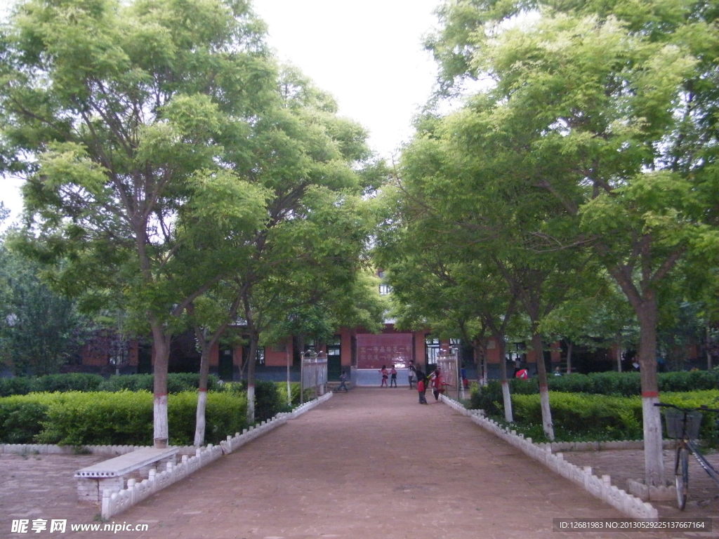 学校进门