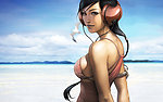 手绘美女