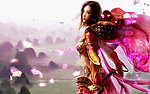 手绘美女