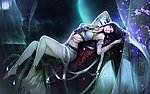 手绘美女