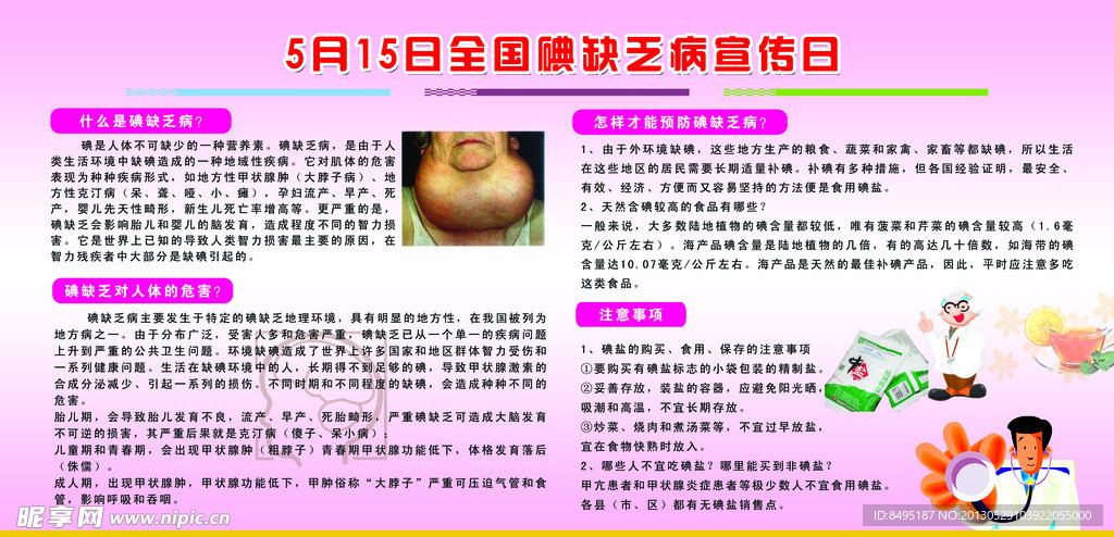 碘缺乏病宣传