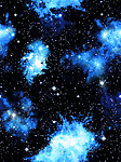 璀璨星空 蓝色