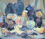 静物水粉画