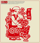 东乡族剪纸