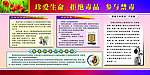 禁毒宣传板