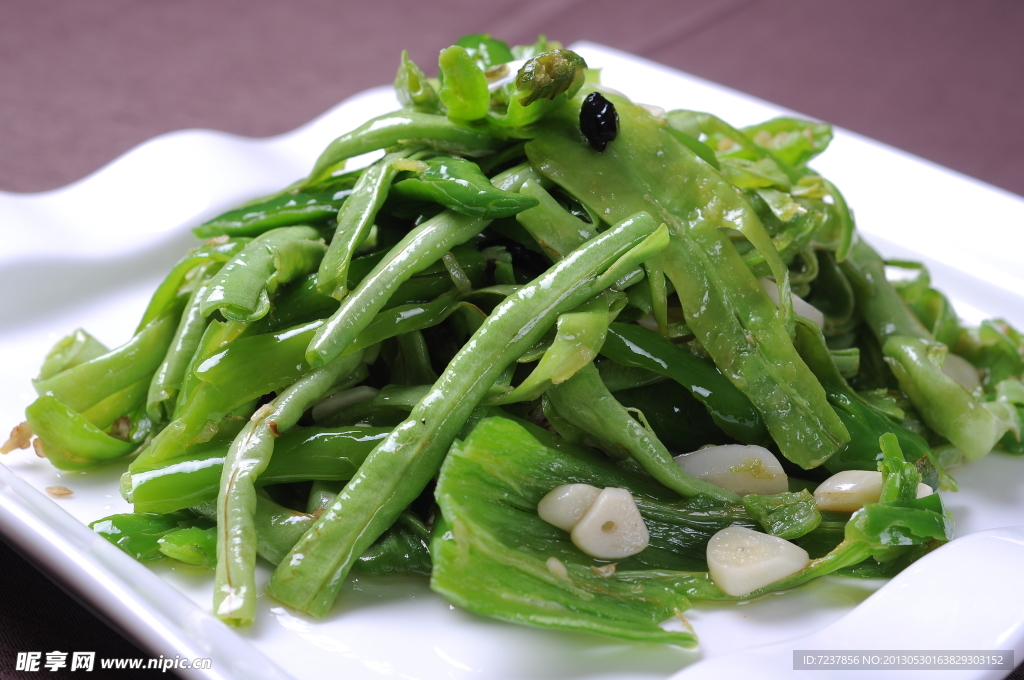 擦豆角