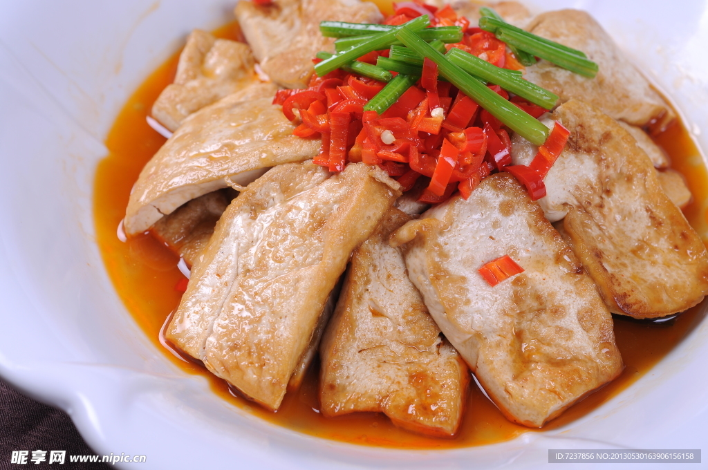 传统煎豆腐