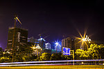 建筑工地夜景