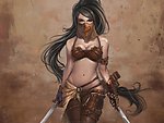 美女武士