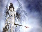 手绘美女