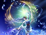 手绘美女