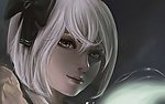 手绘美女
