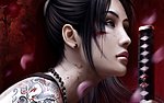 美女战士