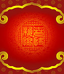 红色背景图片