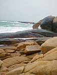 石头海滩