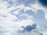 天空的云
