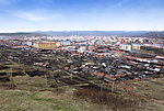 五峰山远望春天的根河
