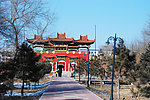 通辽大乐林寺大山门