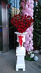 罗马花盆玫瑰花艺
