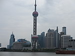 陆家嘴金融中心风景