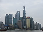 陆家嘴金融中心风景