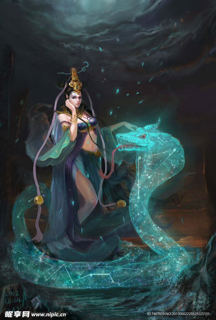 游戏美女