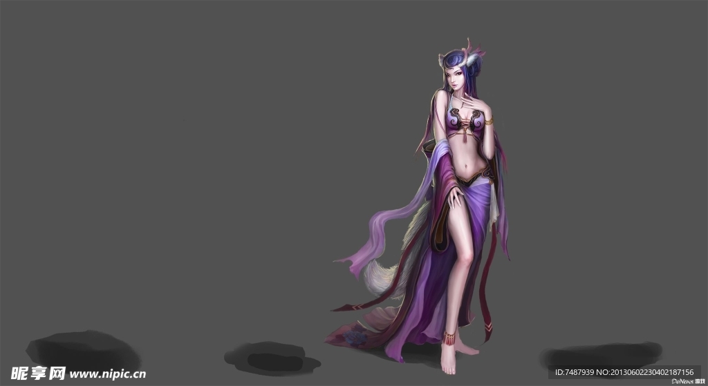 游戏美女