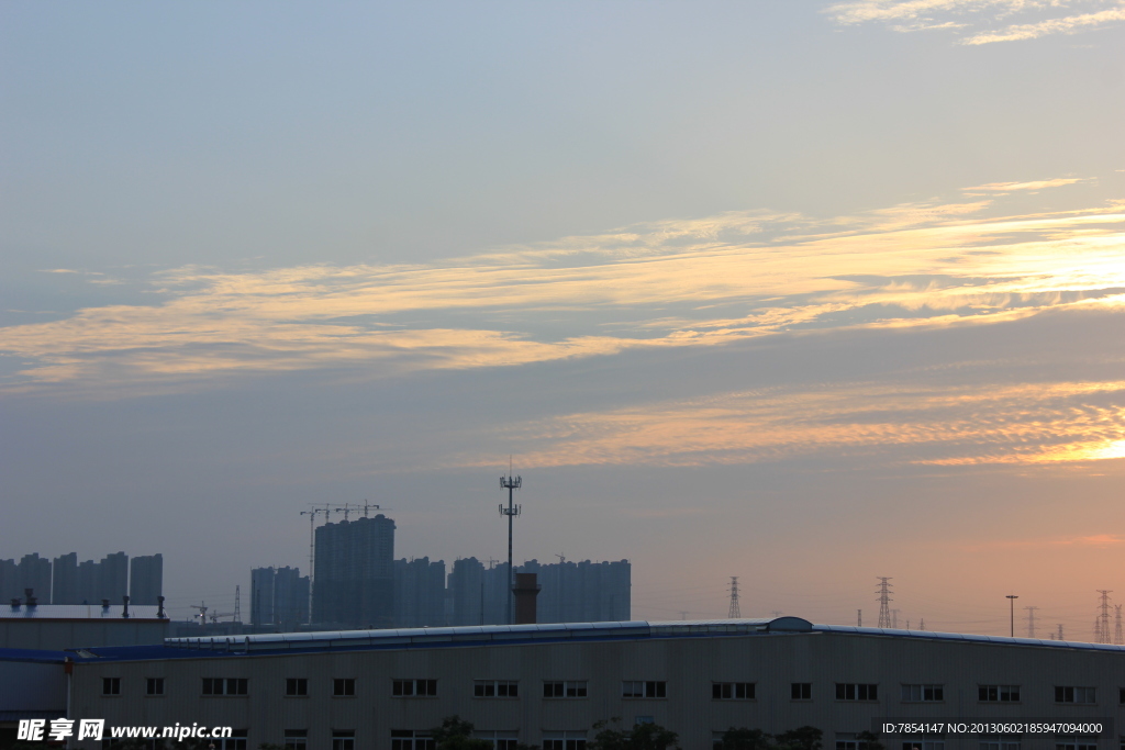晚霞