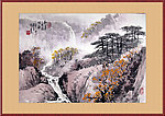 工笔山水画