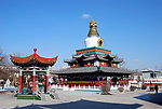 大乐林寺时轮金刚塔
