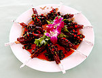 烤鱿鱼美食