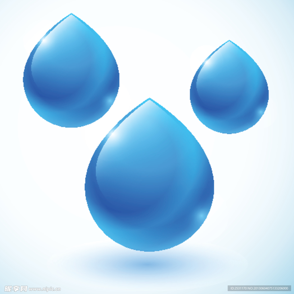 水滴矢量素材