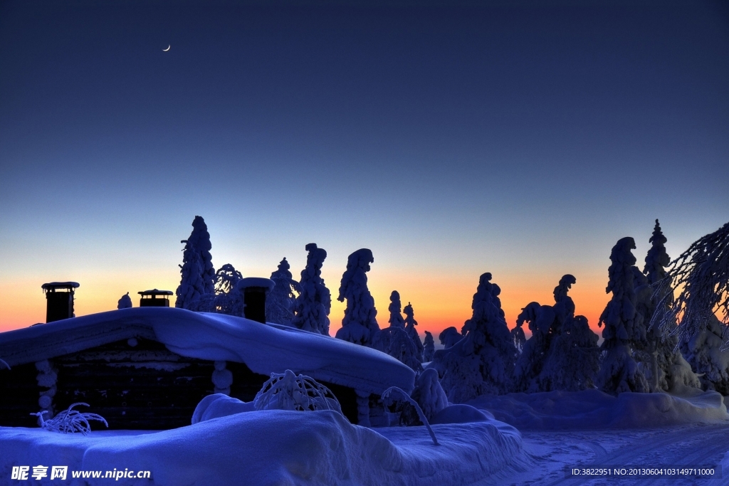 冬季雪景