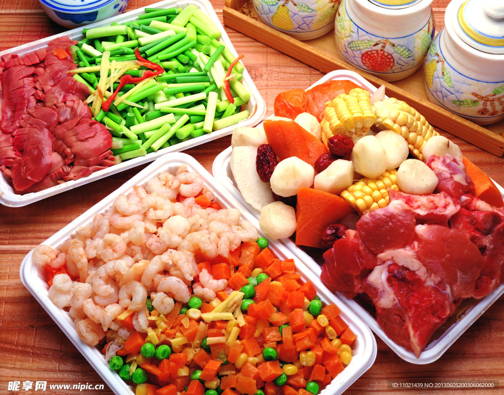 肉 配菜