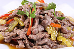 野山椒牛肉丝
