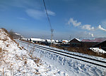 潮查北山冬天风景