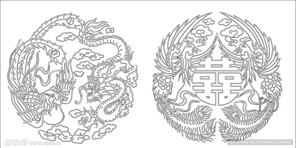 龙凤图