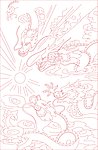 艺术玻璃背景图案
