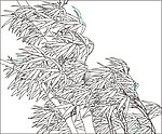 艺术玻璃背景图案