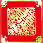 中式婚礼图案