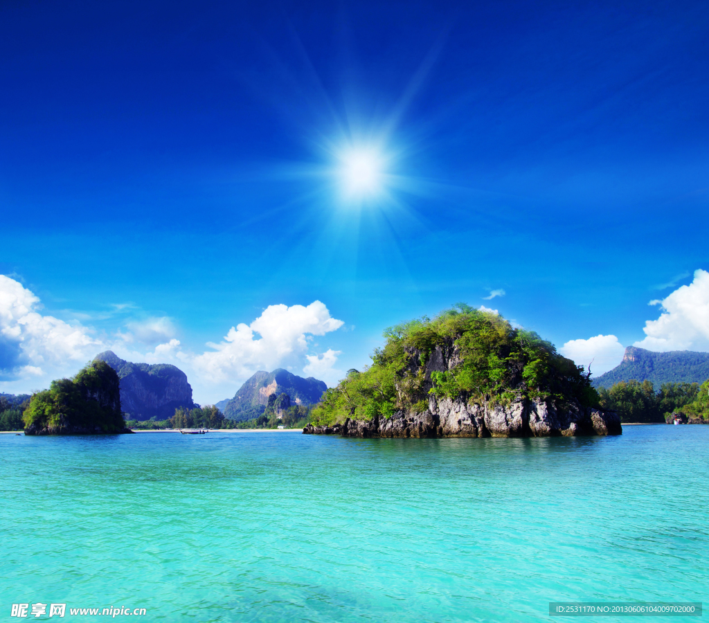 热带海滩海边风景