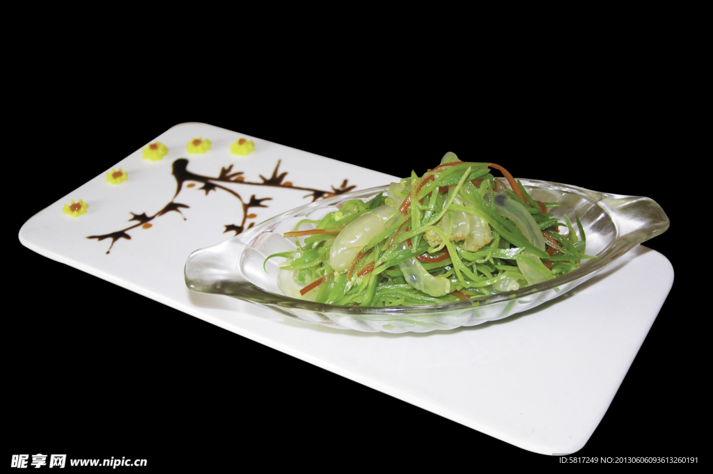 兰豆蜇丝