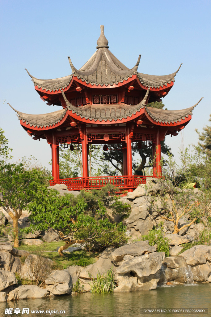 亭台 园林