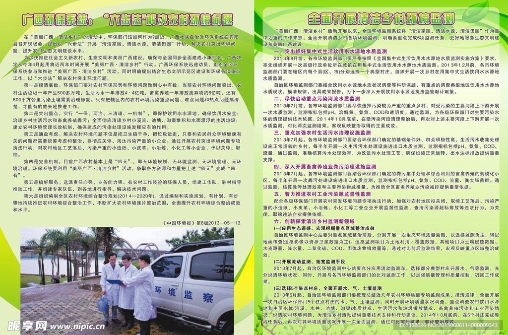 绿色环保六步法宣传