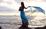 女神 海边